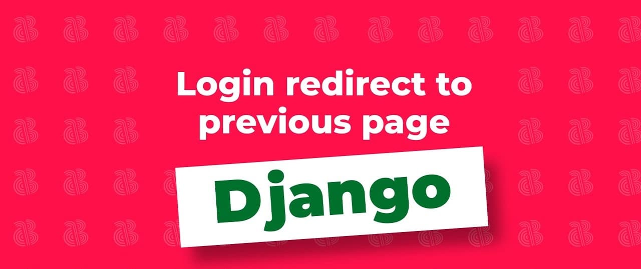 Django Login Redirect